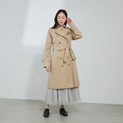 100年コート＞クラシックモデル ダブルトレンチコート | SANYOCOAT