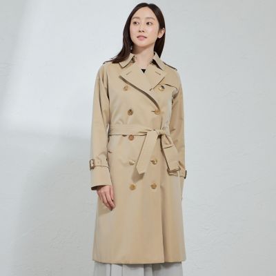 ＜SANYOCOAT (Women)＞＜１００年コート＞クラシックモデル　ダブルトレンチコート
