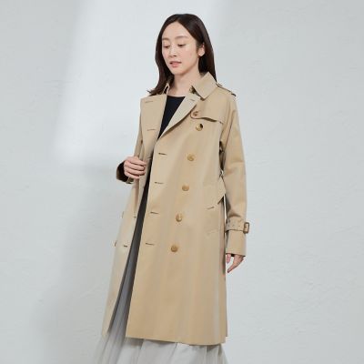 100年コート＞クラシックモデル ダブルトレンチコート | SANYOCOAT