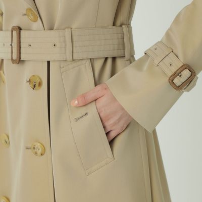 100年コート＞クラシックモデル ダブルトレンチコート | SANYOCOAT