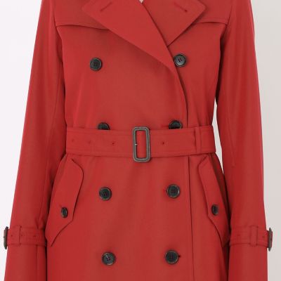 100年コート＞スタンダードモデル ダブルトレンチコート（ショート