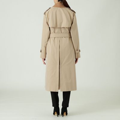 100年コート＞3WAY トレンチコート ／ Rain Wool ジレ