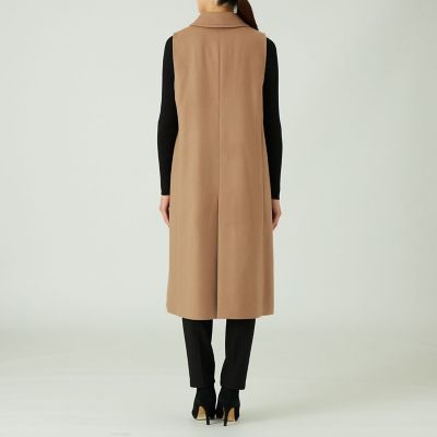 100年コート＞3WAY トレンチコート ／ Rain Wool ジレ