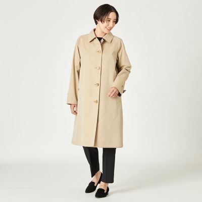 【極上】英国製 インバーティア リバーシブル バルマカーンコート 両面綿100 リバーシブルバルマカーンコート | SANYOCOAT (Women)/サンヨーコート