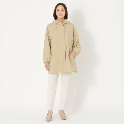 アンブレラコート＞ダントツ撥水／UV対応 ミリタリーコート