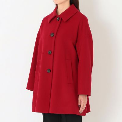 祝日限定価格△ウールスーパー120ビーバー トグルボタン　ショートコート ウールビーバー ショートコート | SANYOCOAT (Women)/サンヨーコート