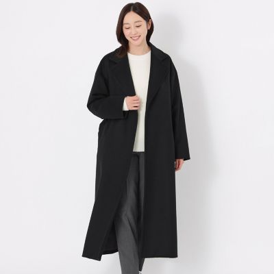 ＜SANYOCOAT (Women)＞＜Ｒａｉｎ　Ｗｏｏｌ＞ベルテッドコート