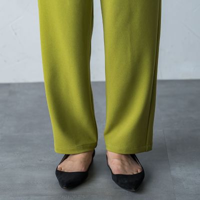 ノンストレスウエストギャザーバレルパンツ≪洗濯機で洗える≫