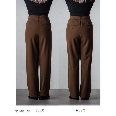 ノンストレスウエストギャザーバレルパンツ≪洗濯機で洗える≫