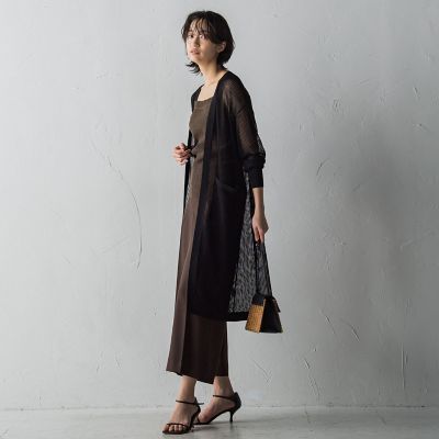 ベイカーワイドクロップトパンツ≪洗濯機で洗える≫