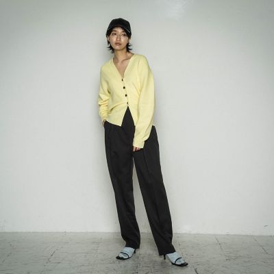 きれいめバレルパンツ≪セットアップ対応／手洗い可能≫