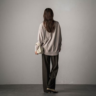 ハンサムタックワイドパンツ≪洗濯機で洗える≫ | MAYSON GREY