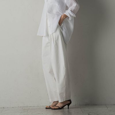 ツータックカーブパンツ≪手洗い可能≫