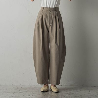 ツータックカーブパンツ≪手洗い可能≫