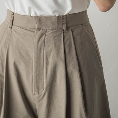 ツータックカーブパンツ≪手洗い可能≫