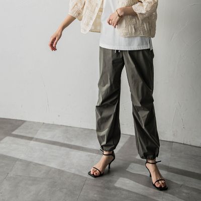 ＜MAYSON GREY（Women）＞ミリタリーパラシュートパンツ≪洗濯機で洗える≫
