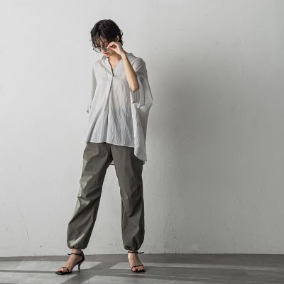 ミリタリーパラシュートパンツ≪洗濯機で洗える≫