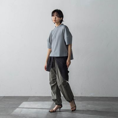 ミリタリーパラシュートパンツ≪洗濯機で洗える≫