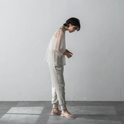 サテンジョガーパンツ≪洗濯機で洗える≫ | MAYSON GREY（Women