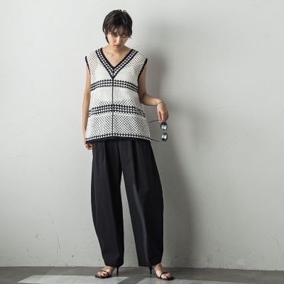 ｓｕｍｍｅｒツータックカーブパンツ