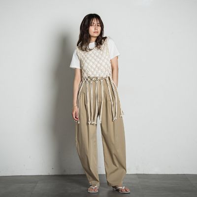 ｓｕｍｍｅｒツータックカーブパンツ