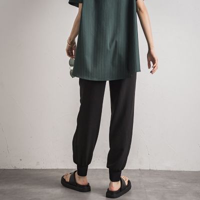 か*き様 GREYSON グレイソン ジョガーパンツ・ハーフパンツ２本セット ジョガーパンツ 2本セット - ブラック／ライトグレーメランジ