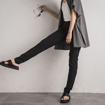 ストレッチナローパンツ≪洗濯機で洗える≫