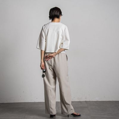 【ＷＥＢ限定】オックスフォードイージーパンツ≪手洗い可能≫