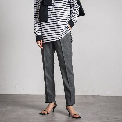 MAYSON GREY（Women）/メイソングレイ 【カタログ掲載】24AWストレッチテーパードパンツ≪手洗い可能≫
