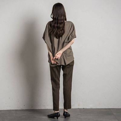 【カタログ掲載】２４ＡＷストレッチテーパードパンツ≪手洗い可能≫