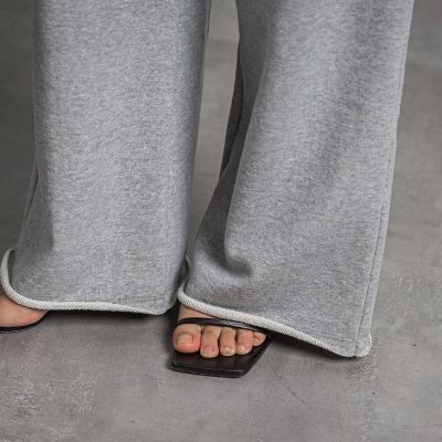 【カタログ掲載】スウェットワイドストレートパンツ≪手洗い可能≫