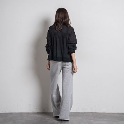 【カタログ掲載】スウェットワイドストレートパンツ≪手洗い可能≫