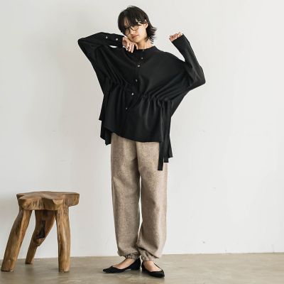 【カタログ掲載】パラシュートニットパンツ≪手洗い可能≫