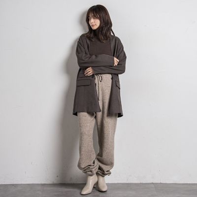 【カタログ掲載】パラシュートニットパンツ≪手洗い可能≫