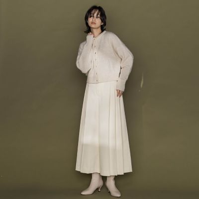 プリーツキュロットパンツ