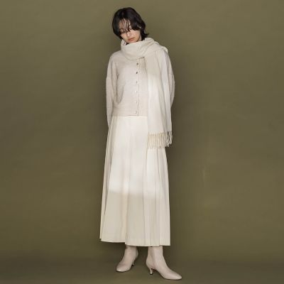 プリーツキュロットパンツ