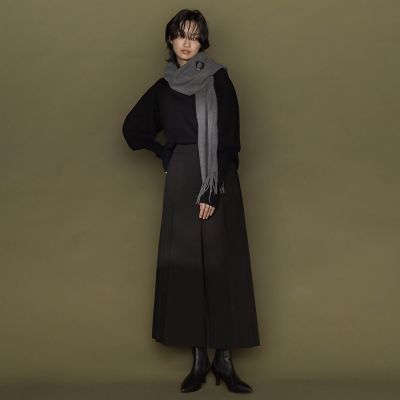 プリーツキュロットパンツ