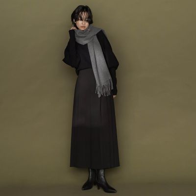 プリーツキュロットパンツ