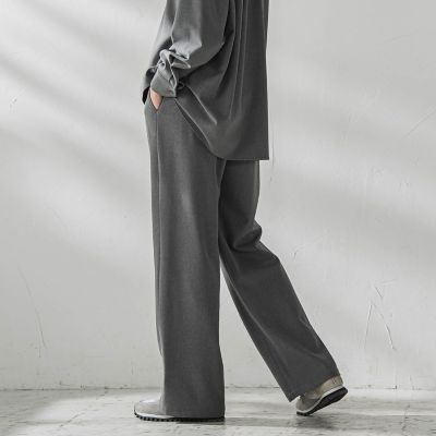 【新色追加】サーモサキソニーイージーワイドパンツ≪洗濯機で洗える≫