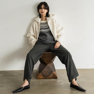 圧縮アソートリラックスワイドパンツ≪手洗い可能≫