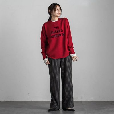 圧縮アソートリラックスワイドパンツ≪手洗い可能≫