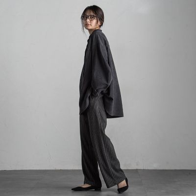 圧縮アソートリラックスワイドパンツ≪手洗い可能≫