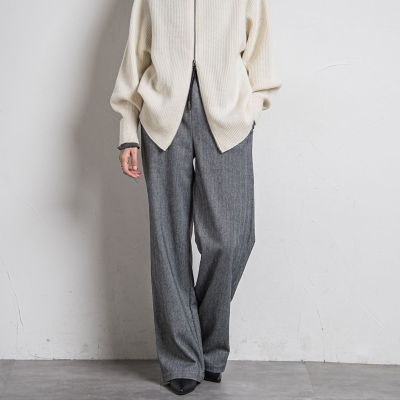 圧縮アソートリラックスワイドパンツ≪手洗い可能≫