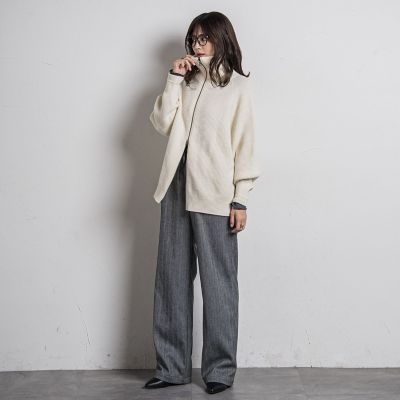 圧縮アソートリラックスワイドパンツ≪手洗い可能≫