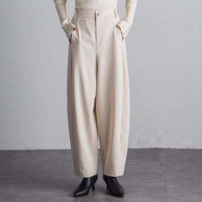 【ＷＥＢ限定】プルオンカーブパンツ≪洗濯機で洗える≫