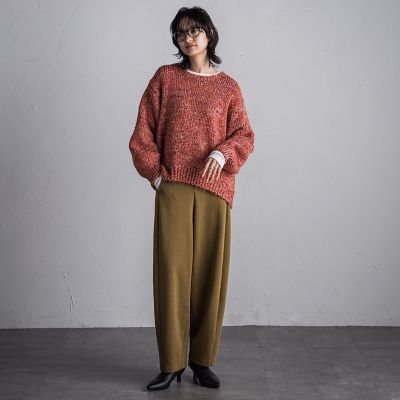 【ＷＥＢ限定】プルオンカーブパンツ≪洗濯機で洗える≫