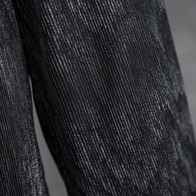 【ＷＥＢ限定】シアーラメプリーツパンツ≪洗濯機で洗える≫