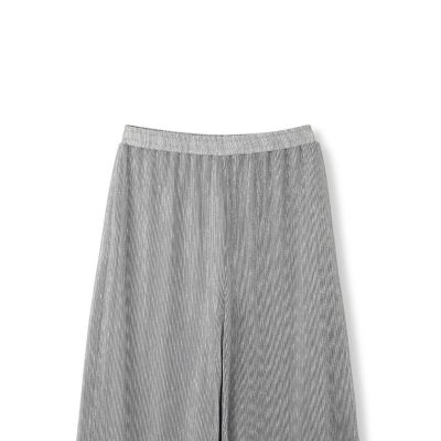 【ＷＥＢ限定】シアーラメプリーツパンツ≪洗濯機で洗える≫