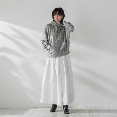 タックボリュームキュロットパンツ≪洗濯機で洗える≫