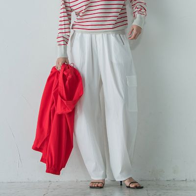 カーブリラックスカーゴパンツ≪手洗い可能≫